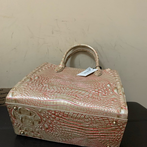 BRAHMIN Caroline Sunkiss Satchel NWT PRICE FIRM stock photos only - Picture 4 of 9